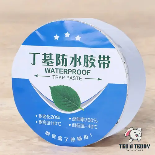 Flex Tape Rubberized Aluminum– পানিরোধী, হাই স্ট্রেংথ টেপ ( ৩ মিটার * ৩৯.৩৭ ইঞ্চি/মিটার = ১১৮.১১ ইঞ্চি)