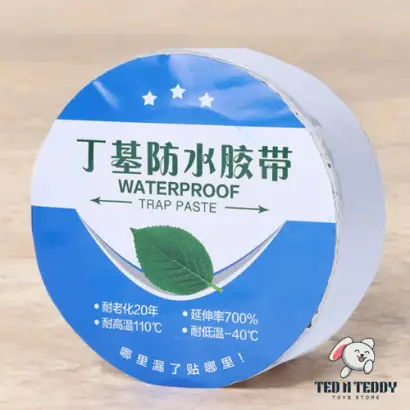 Flex Tape Rubberized Aluminum– পানিরোধী, হাই স্ট্রেংথ টেপ ( ৩ মিটার * ৩৯.৩৭ ইঞ্চি/মিটার = ১১৮.১১ ইঞ্চি)