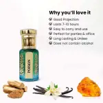 অ্যারোমা হ্যান্ডস পয়জন আতর (১৫ মিলি) দীর্ঘস্থায়ী, অ্যালকোহলমুক্ত, রোল অন, উপহারের জন্য সেরা, পুরুষ/মহিলাদের জন্য বিশেষ আতর।