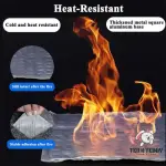 Flex Tape Rubberized Aluminum– পানিরোধী, হাই স্ট্রেংথ টেপ ( ৩ মিটার * ৩৯.৩৭ ইঞ্চি/মিটার = ১১৮.১১ ইঞ্চি)