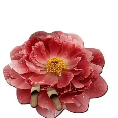 🌸 PREMIUM FLOWER FLOOR MAT 🌸 🏡 আপনার ঘরকে দিন Luxury & Elegant লুক!