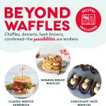 🥞 ঘরেই বানান পারফেক্ট ওয়াফল! 🥞  Electric Waffle Maker – জার্মান টাচে সুস্বাদু সকালের শুরু ✨