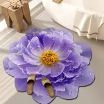 🌸 PREMIUM FLOWER FLOOR MAT 🌸 🏡 আপনার ঘরকে দিন Luxury & Elegant লুক!