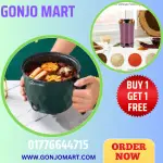 Electric Mini Cooking Pot And  Portable Electric Grinde  🔥BUY1 GET1 FREE – শুধু Gonjo Mart এ! 🔥