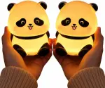 🐼✨ Cute Panda LED Night Light — ছোট্ট আলো, ঘরে মিষ্টি আবহ! ✨🐼
