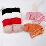 💖✨ **Women’s Strapless Bandeau Bra – Padded Wireless Non-Slip Tube Bra** ✨💖