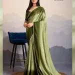Ombrine by sethnic satin party saree