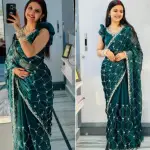 Jimmy Choo fabric saree