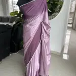 Ombrine by sethnic satin party saree