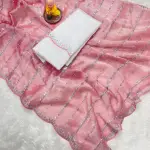 Premium Jimmy Choo chiffon silk party saree