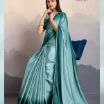 Ombrine by sethnic satin party saree