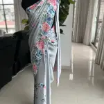 Rajtex Satin silk designer saree