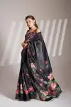 Silk party saree
