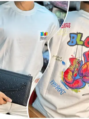 Imported Chiness DropShoulder T-shirt