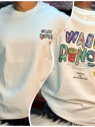 Imported Chiness DropShoulder T-shirt