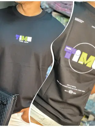 Imported Chiness DropShoulder T-shirt