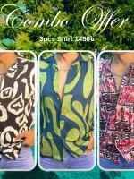 Sea Beach Shirt 3pcs Combo