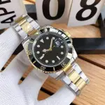 Authentic Green Water Ghost Steel Strap Men's Luminous Waterproof Hollow Transparent Mechanical Time Calendar Business Sports Quartz Watch