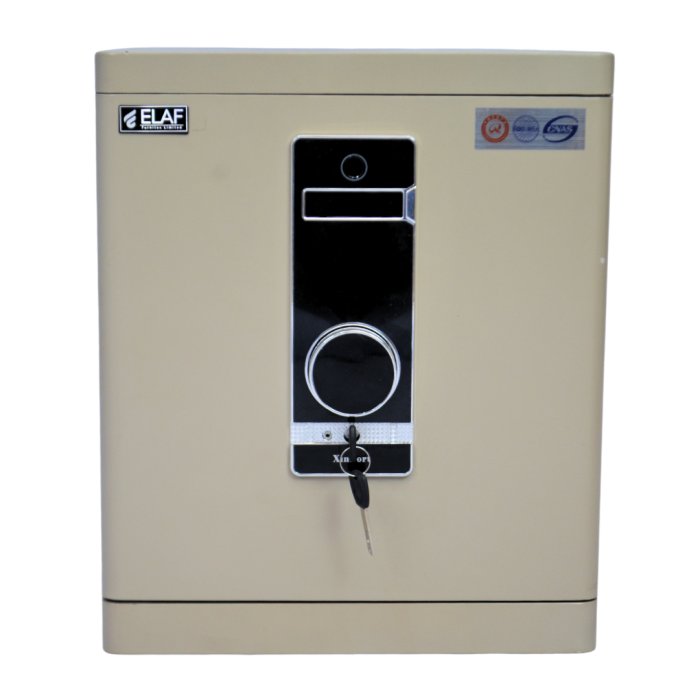 ELAF FINGERPRINT SAFETY LOCKER (FT-F450) White