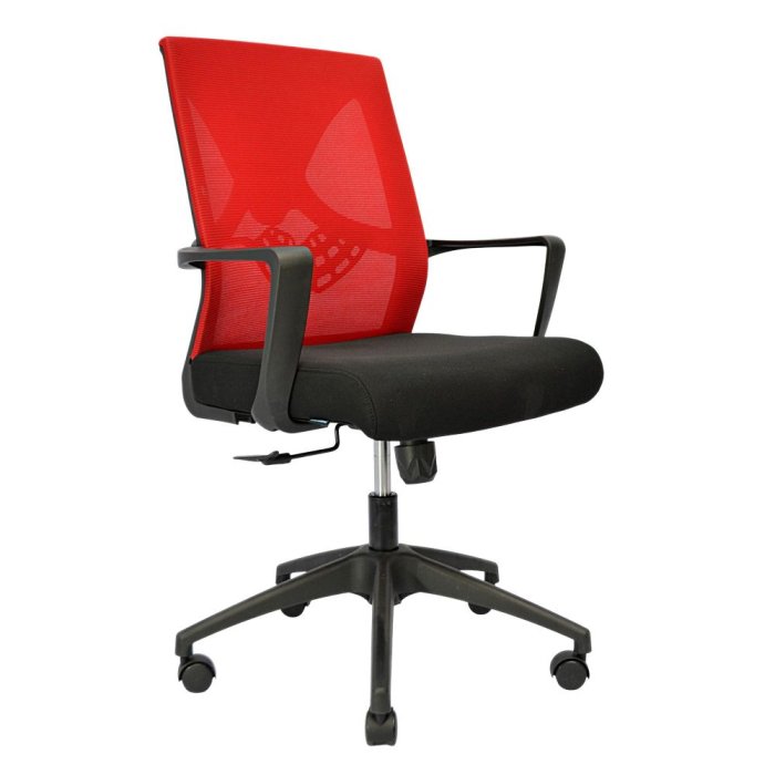 Hydraulic Chair (FT-H8047) Garnet Red Black