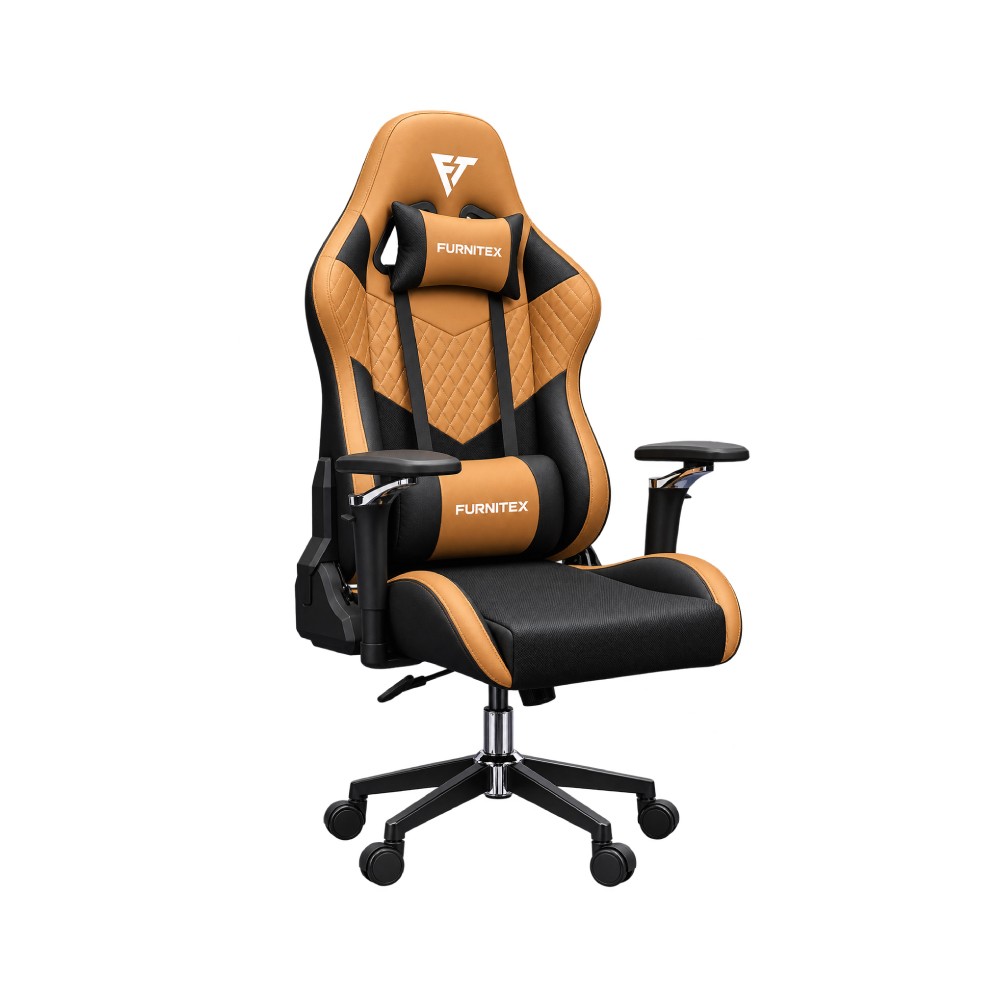 Gaming Chair with 4D Armrest (FT-Tectonic 001) Orange Mate