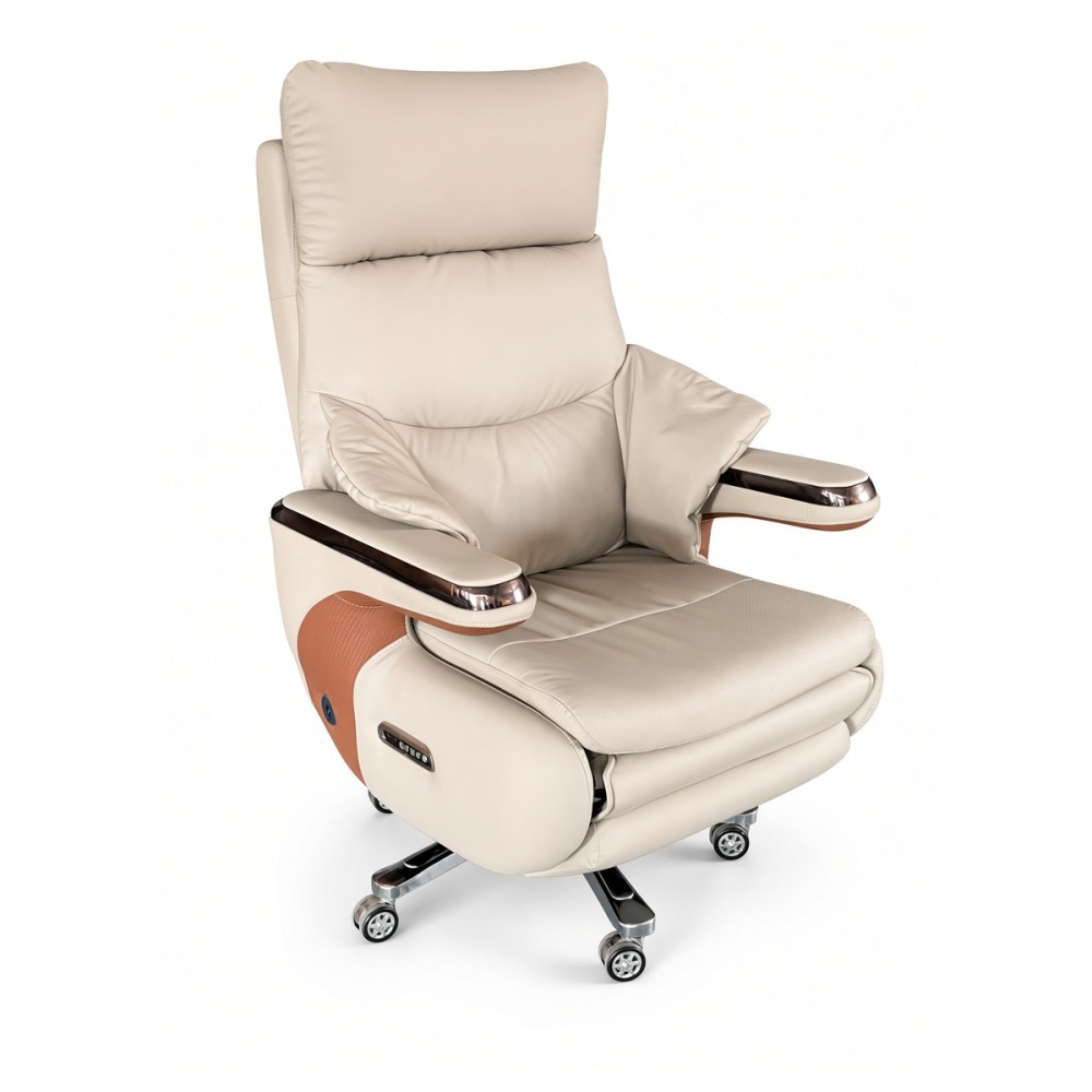 Wavex Electric Massage Boss Chair (AR13) Light Gray