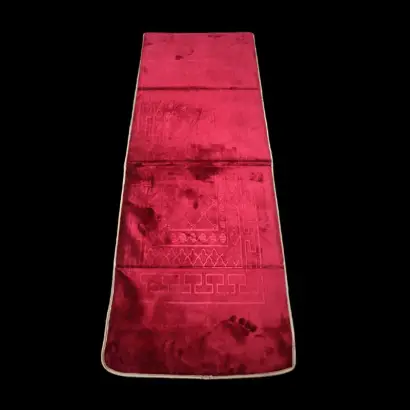 Portable Prayer Mat 🕌 Maroon Color🕌 - nmartbd.com