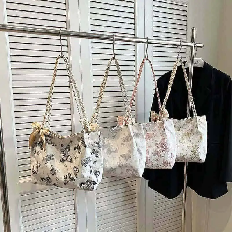 Butterfly print Shoulder Bag