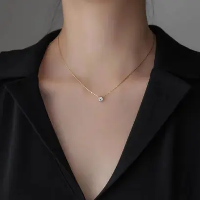 Anti Tarnish Chain Pendant