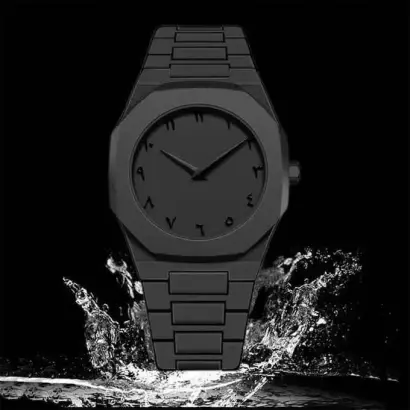 Black Aura Quartz Watch