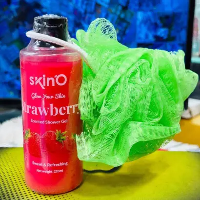 Skin’O Shower Gel With Loofah