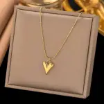 Stainless Steel Love Heart Pendant