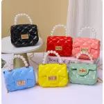 Small Cute Girls Pearl Jelly Bag