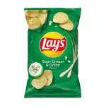 Lays Sour Cream and Onion Potato Chips 184.2g