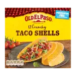 Old El Paso 12 Crunchy Taco Shells 156g