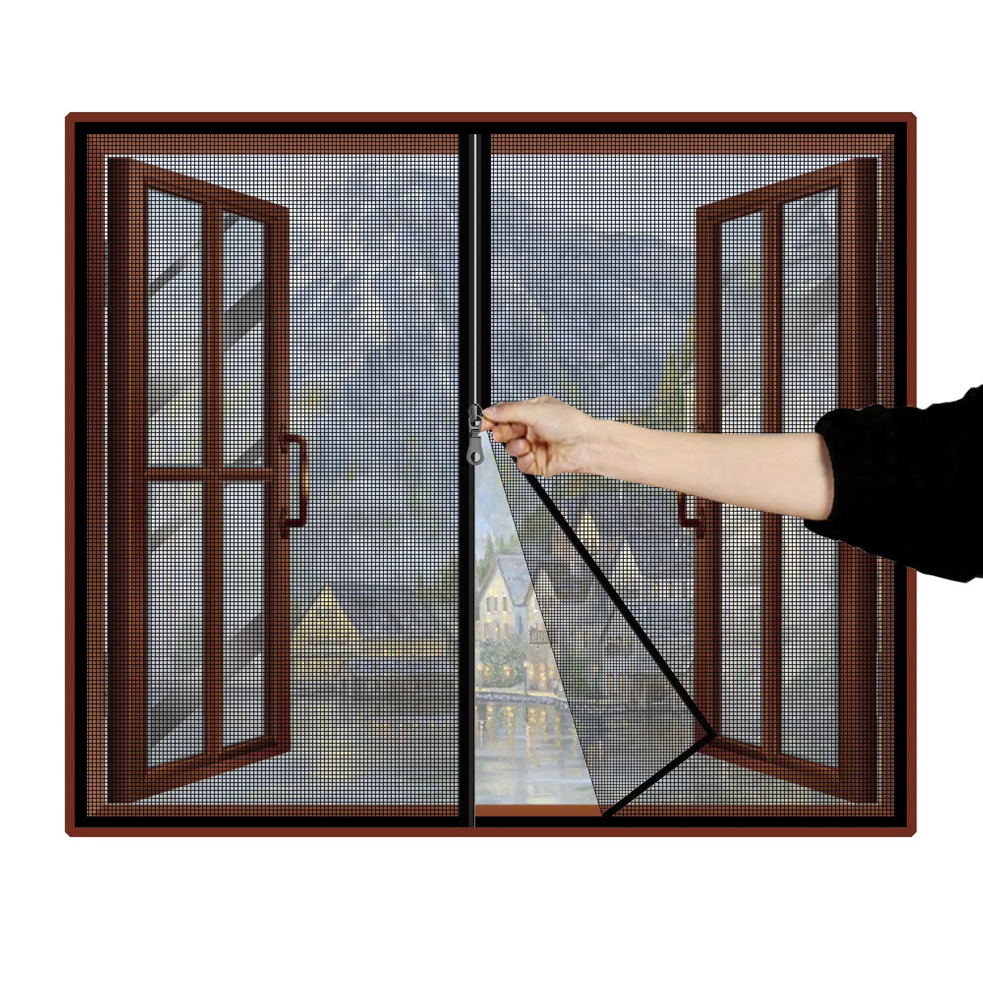 Zipper Windows Anti Mosquito Net Price in Bangladesh | Easy Access & Custom Fit