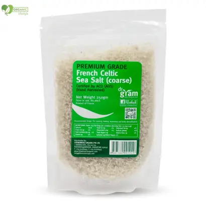 Dr Gram French Celtic Sea Salt Coarse 250g
