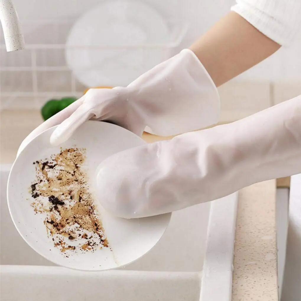 Silicone Gloves Kitchen Cleaning Dishwashing Gloves