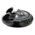 Dashboard Car Phone Holder Temporary Parking Number Plate Phone Bracket 360 Rotatable Stands Luminous Phone Number Anti-Slip Pad