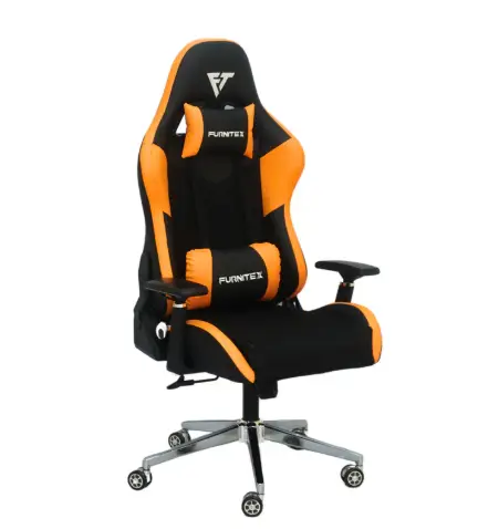 FURNITEX - Gaming Chair with 4D Armrest (FT-G1) Orange Mate
