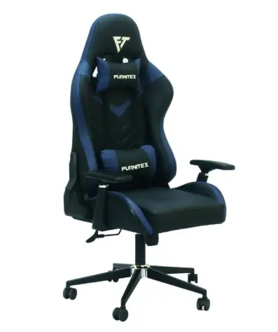 FURNITEX - Gaming Chair with 4D Armrest (FT-G3) Blue