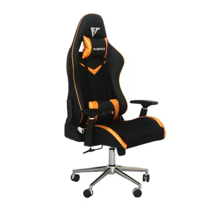 FURNITEX - Gaming Chair with 4D Armrest (FT-G2) Glossy Orange