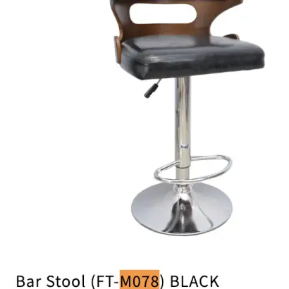 Bar Stool (FT-M025) BLACK